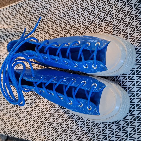 Converse women's chuck taylors 70 high top canvas digital blue pale putty size 7 - Picture 10 of 10
